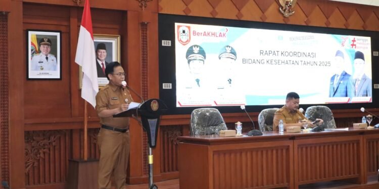 Pemprov Kalsel Gelar Rapat Koordinasi Bidang Kesehatan 2025 Dorong Penguatan Kebijakan Kabupaten/Kota Sehat di Kalsel