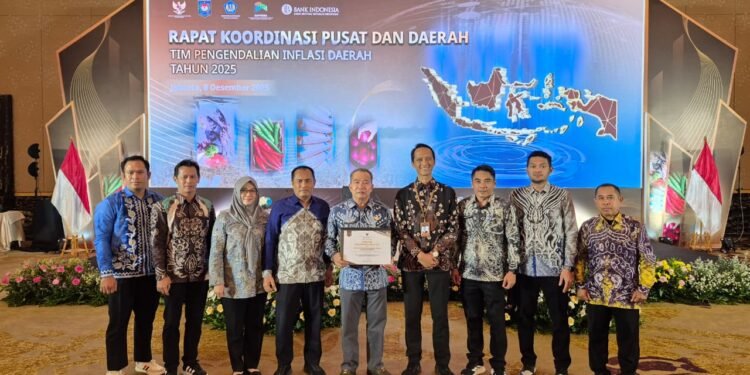 Kalsel Raih Peringkat Kedua TPID Provinsi Berkinerja Terbaik se-Kalimantan