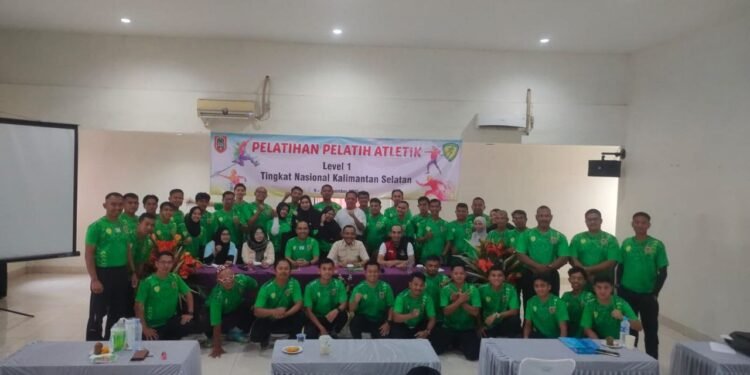 Peningkatan Kompetensi Pelatih, PASI Kalsel Selenggarakan Pelatihan Level 1 Nasional