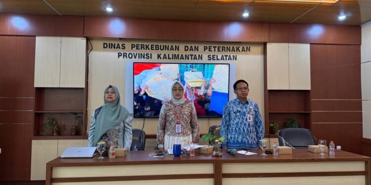 Disbunnak Kalsel Perkuat Kolaborasi Informasi Pembangunan Sektor Perkebunan dan Peternakan di Banua