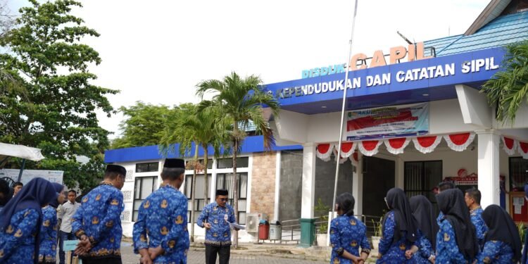 Disdukcapil Tanah Bumbu Mantapkan Zona Integritas Menuju WBBM