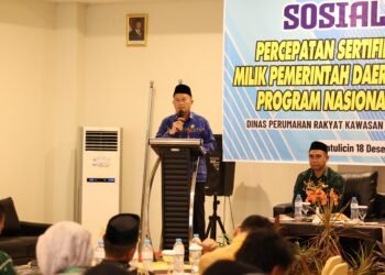 Pemkab Tanah Bumbu Gelar Sosialisasi Percepatan Sertifikasi Aset Tanah dan Dukungan Program Tiga Juta Rumah