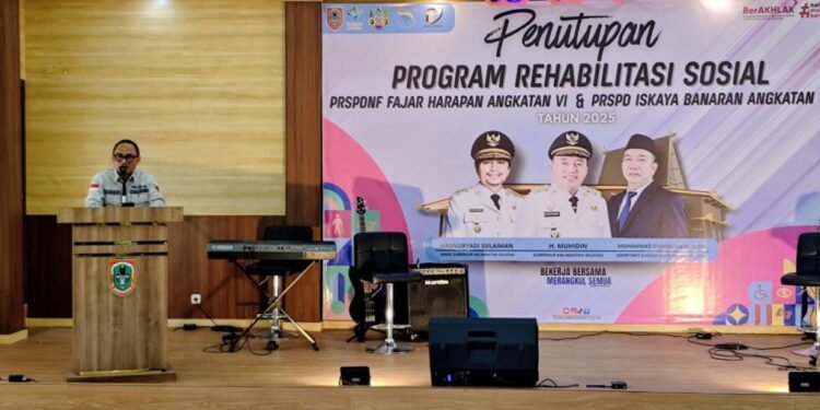 Wagub Kalsel Tutup Program Rehabilitasi Sosial di Panti Fajar Harapan dan Iskaya Banaran