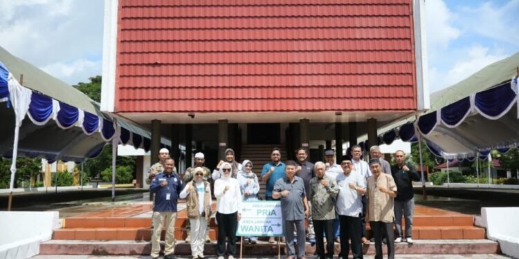 Posko 6 di Museum Lambung Mangkurat Siap Layani Jemaah Kegiatan Rutin Momen 5 Rajab