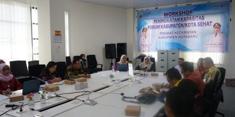 Bapperida Kotabaru Perkuat Forum Kecamatan dan Pokja Desa Sehat Menuju Penilaian KKS 2027