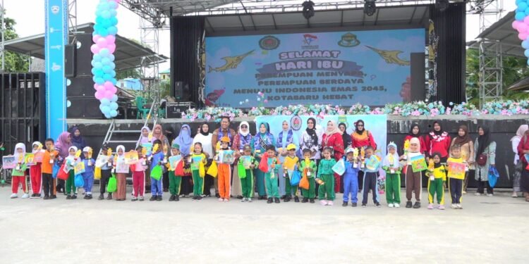 IGTKI-PGRI, HIMPAUDI dan IGRA Kotabaru Gelar Gebyar Hari Ibu Tahun 2025