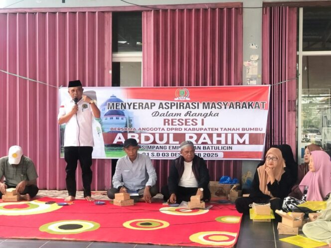 
					Reses Anggota DPRD Abdul Rohim, Fokus PJU dan Air Bersih Jadi Sorotan Warga