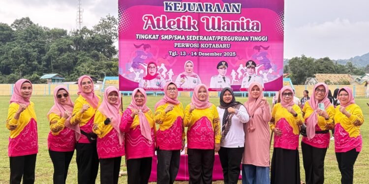 Perwosi Kotabaru Gelar Penutupan Kejuaraan Atletik Wanita 2025