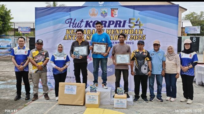 
					BKPSDM Kotabaru Juara Beregu Lomba Menembak Antar SKPD.