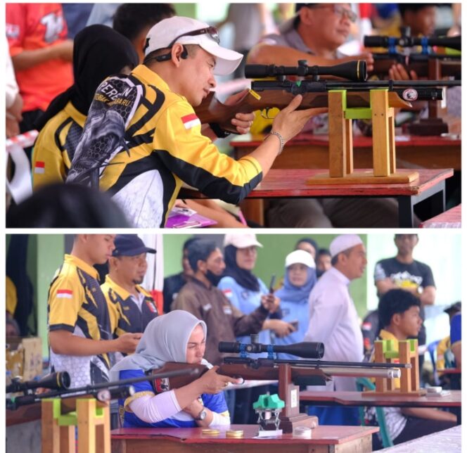 
					Ketua DPRD Dan Ketua Komisi II DPRD Kotabaru Apresiasi Turnamen Menembak Antar SKPD.