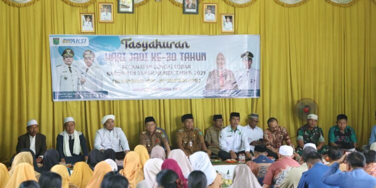 Tasyakuran Hari Jadi ke-30 Sungai Loban, Momentum Refleksi dan Doa di Tengah Kepedulian Sosial