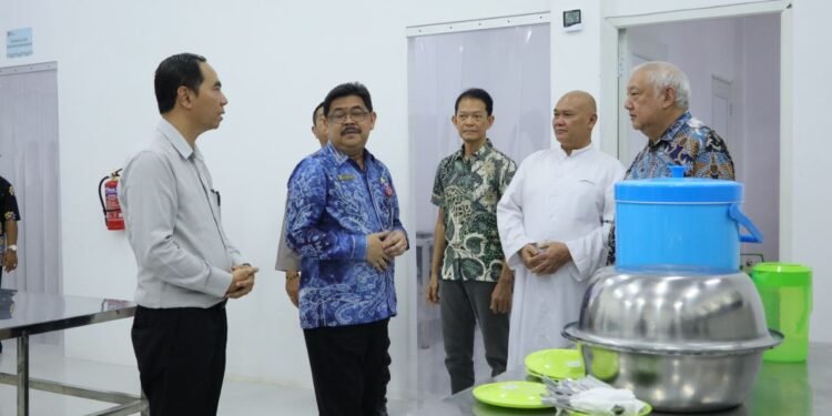 Apresiasi Kelengkapan Fasilitas, Pemprov Kalsel Resmikan Satuan Pelayanan Pemenuhan Gizi Kelayan Timur