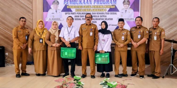 PPRSAR Mulia Satria Resmi Buka Program Rehabilitasi Sosial Klien Remaja Angkatan IX Tahun 2026