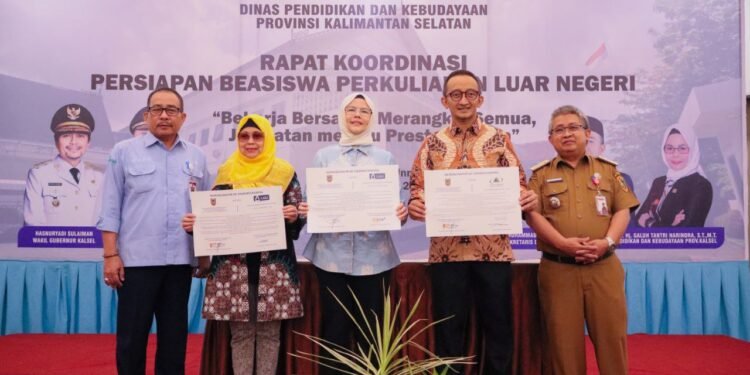 Disdikbud Kalsel Teken MoU Beasiswa Luar Negeri, Targetkan SDM Berdaya Saing Global