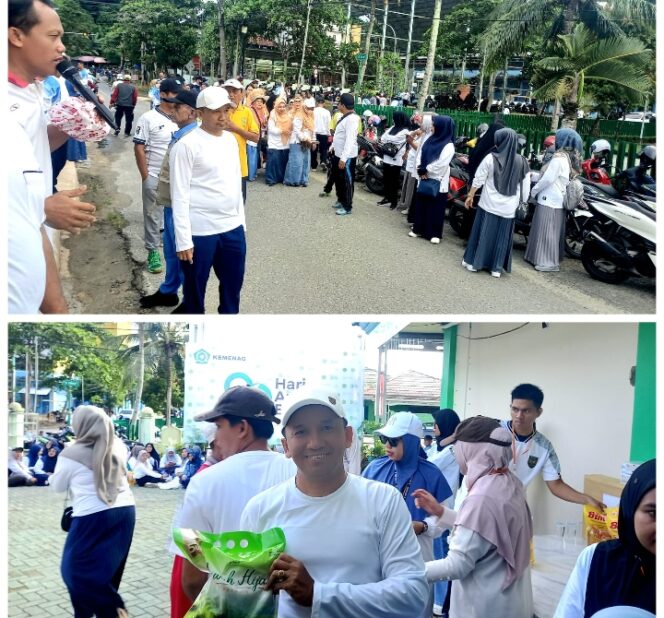 
					Hari Amal Bakti Kemenag Kotabaru  Gelar Jalan Sehat.