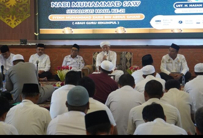 
					Pemkab Kotabaru Gelar Peringatan Isra Miraj Nabi Muhammad SAW Sekaligus Haul ke-21 Guru Sekumpul.