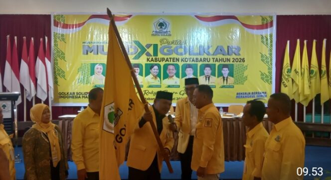 
					Drs. H.mukhni AF Terpilih Sebagai Ketua DPD Partai Golkar Kotabaru Priode 2025 – 2030.