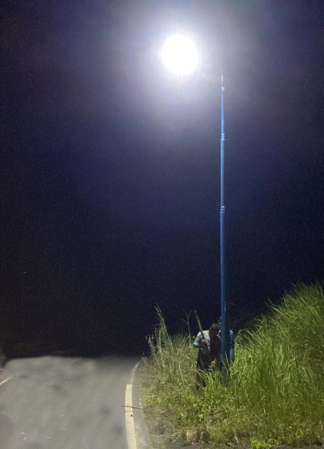 
					Jalan Bypass Batulicin – Banjarbaru Terang Benderang Awal Tahun 2026.