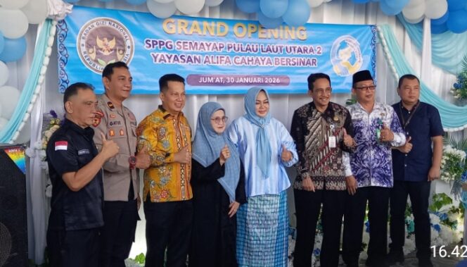 
					Pemda Kotabaru Resmikan SPPG Semayap Pulau Laut Utara 2