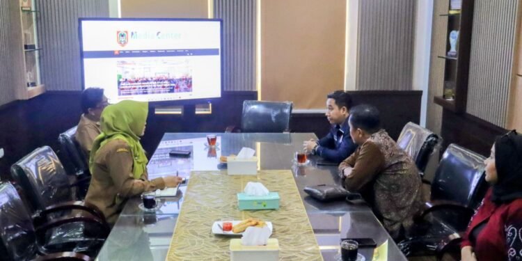 Perkuat Sinergi, KPID Kalsel Audiensi dengan Diskominfo Kalsel