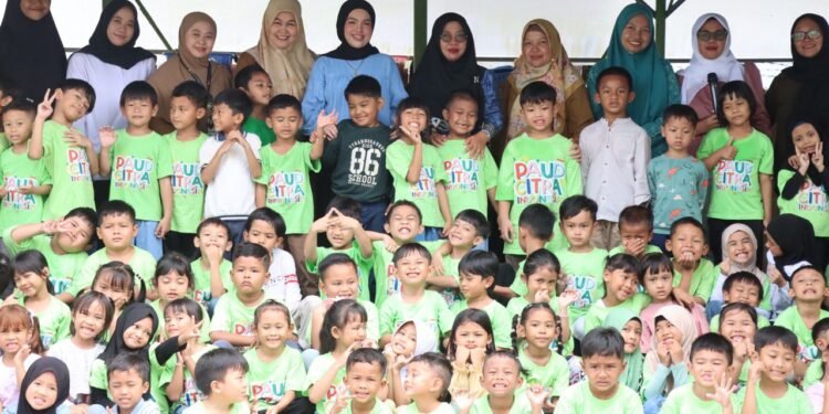 Dukung Tumbuh Kembang Optimal Sejak Dini, Puskesmas Banjarbaru Selatan Pilih PAUD Citra Indonesia Jadi Lokasi Kegiatan Kesehatan Anak