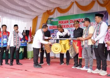 Pembukaan PORKEPSEK ke-8 Tanah Bumbu, Momentum Silaturahmi dan Peningkatan Mutu Pendidikan