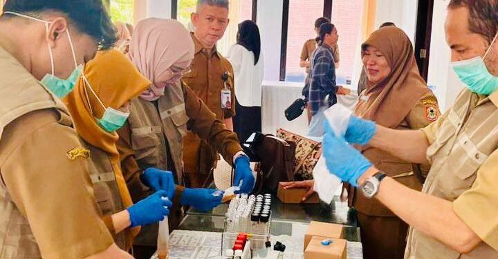 Jamin Keamanan Pangan, UPTD Balai Laboratorium Kesehatan Provinsi Kalimantan Selatan Laksanakan Pemeriksaan Food Safety