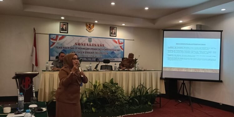 Kesbangpol Kalsel Tekankan Kewajiban Pelaporan Ormas di Kabupaten Banjar