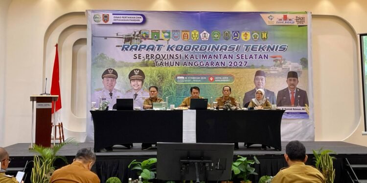 Rakortek 2027, DPKP Kalsel Perkuat Perencanaan Pembangunan Pertanian dan Ketahanan Pangan