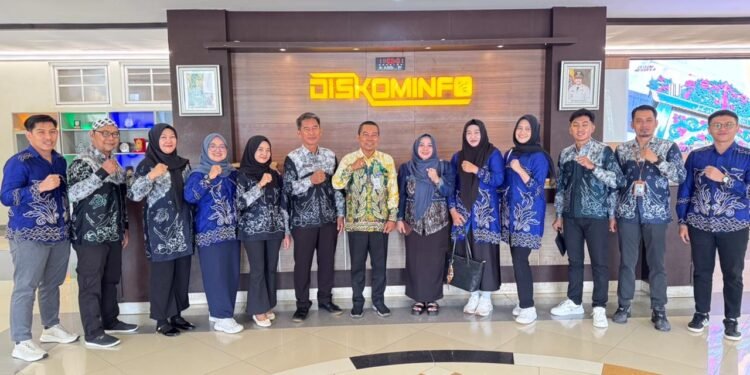 Diskominfo Kalsel Terima Kunker Diskominfo Kotabaru, Perkuat Sinergi Transformasi Digital