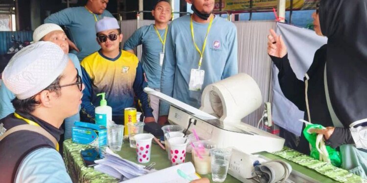 RSGM Gusti Hasan Aman Hadirkan Layanan Kesehatan pada Haul ke-6 Guru Zuhdi