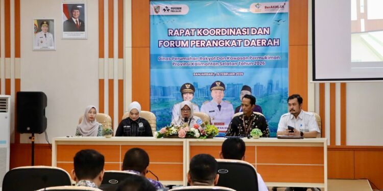 Susun Renja 2027, Disperkim Kalsel Fokus Peningkatan Hunian Layak dan Berkelanjutan