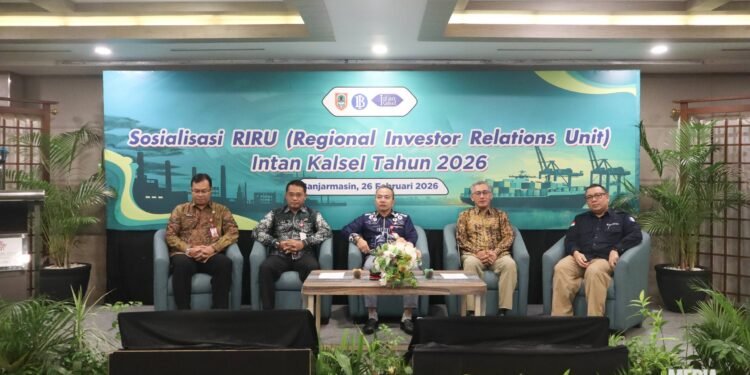 Pemprov Kalsel dan Bank Indonesia Perkuat Investasi Daerah melalui Sosialisasi RIRU Intan Kalsel 2026
