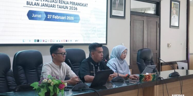 Tindak Lanjut Hasil Entry Meeting BPK RI, Bappeda Kalsel Gelar Konsolidasi Evaluasi Renja Januari 2026 dan Sosialisasi SIPD e-Dalev