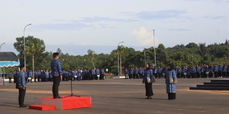 Apel Kesadaran Nasional, Sekda Kotabaru Tekankan Semangat Kerja Saat Puasa