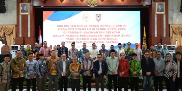 Bupati Kotabaru Hadiri Kunker Reses Komisi II DPR RI di Kalsel