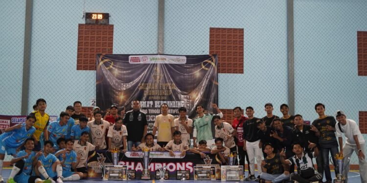 Saijaan Futsal Championship 2026 Tuntas, MKS Reborn Kunci Gelar Juara