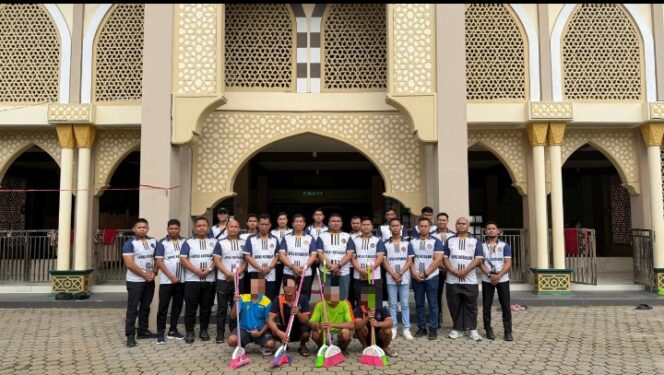 
					Lapas Kotabaru Gelar Bakti Sosial di Masjid At-Taubah, Sambut Ramadan dengan Aksi Nyata.