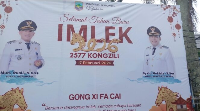 
					Pemda Kotabaru Ucapkan Selamat Tahun Baru Imlek 2026,