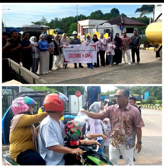 
					Bulan Ramadhan Karyawan PT.Guthrie Internasional Kotabaru Lakukan  Jum’at Berbagi