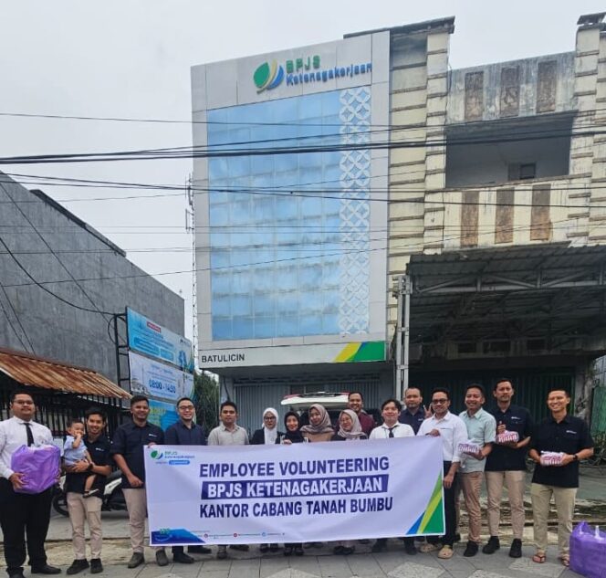 
					BPJS Ketenagakerjaan Batulicin Lakukan Employee Volunteering Berbagi Takjil di Bulan Ramadan