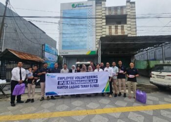 BPJS Ketenagakerjaan Batulicin Lakukan Employee Volunteering Berbagi Takjil di Bulan Ramadan