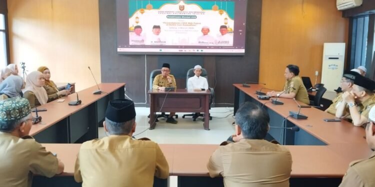 Pembinaan Mental ASN, Dinas Koperasi dan UKM Kalsel Perkuat Pemahaman Fikih Puasa