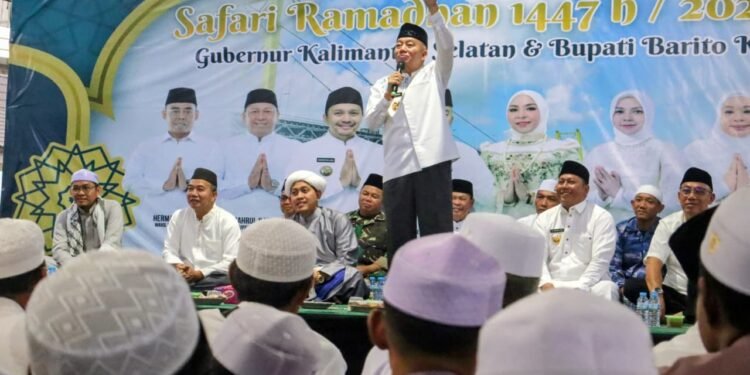 Safari Ramadan di Batola, Gubernur Kalsel H. Muhidin Ajak Masyarakat Dukung Pembangunan
