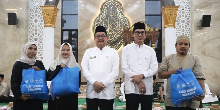 Safari Ramadan di Balangan, Pemprov Kalsel Paparkan Perkembangan Pembangunan Infrastruktur dan Pendidikan