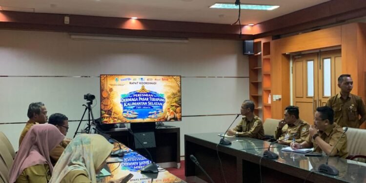 Peresmian Dermaga Pasar Terapung di TMII Dukung Janji Gubernur Majukan Pariwisata Kalsel