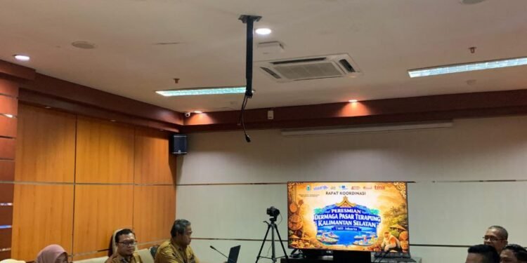 Pemprov Kalsel Matangkan Persiapan Peresmian Dermaga Pasar Terapung di TMII