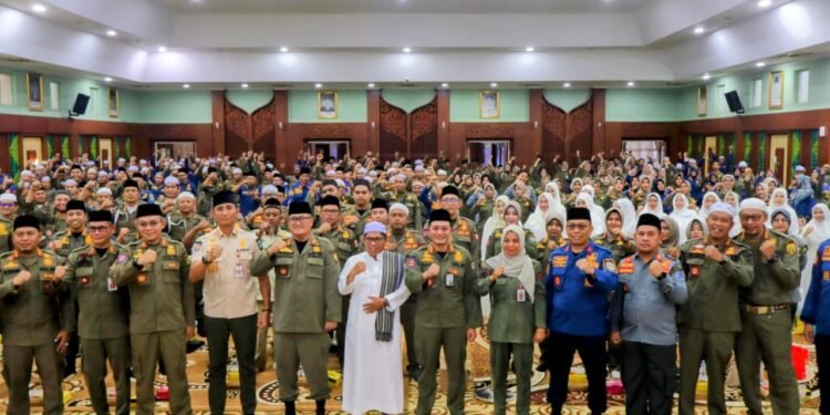 Syukuran HUT Satpol PP ke-76, Satlinmas ke-67 dan Damkar ke-107, Pemprov Kalsel Perkuat Profesionalitas dan Pelayanan kepada Masyarakat