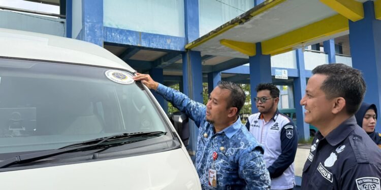 Dishub Kalsel Lakukan Ramp Check Kendaraan Angkutan Idulfitri 2026
