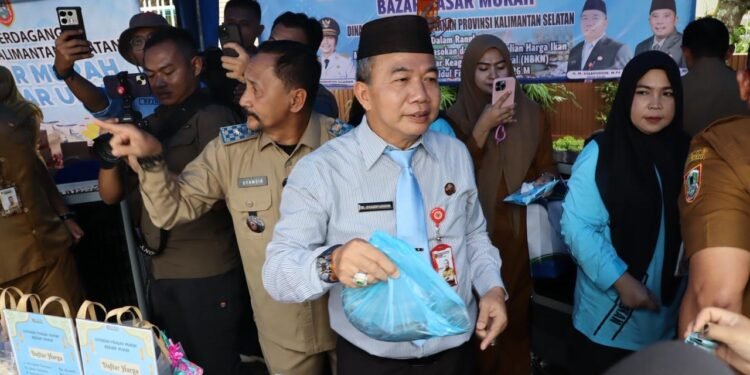 Pemprov Kalsel Hadirkan Ikan Murah dalam Gerakan Pangan Murah, Gubernur Muhidin Dorong Kolaborasi Bantu Masyarakat di Ramadan